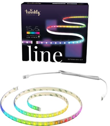 Twinkly RGB LED koristevalon jatkonauha TWL100ADP-W