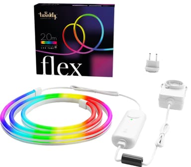 Twinkly RGB LED valonauha TWFL200STW-WEU
