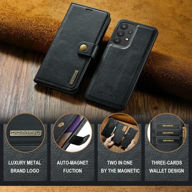 Samsung Galaxy A33 5G DG.MING Irrotettava 2-in-1-lompakkokuori
