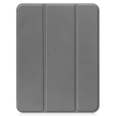 Kolminkertainen telinekotelo iPad 10.9:lle (2022) tablettisuojukselle Kynäpaikka - Harmaa