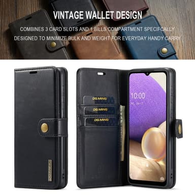 Samsung Galaxy A33 5G DG.MING Irrotettava 2-in-1-lompakkokuori