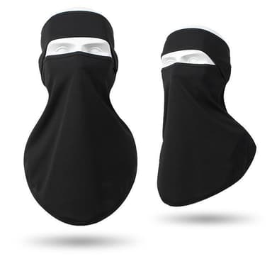 Balaclava Face Mask Tuulenpitävä Polyesteri Musta