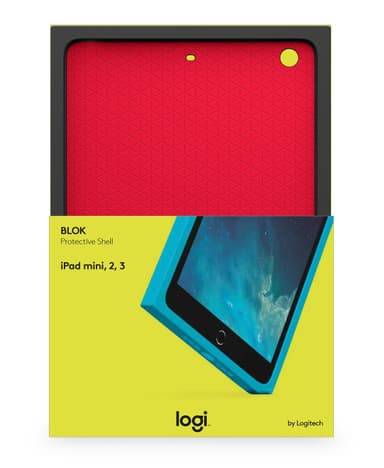 Logitech BLOK SHELL suojakuori iPad mini (musta/pun)