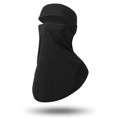 Balaclava Face Mask Tuulenpitävä Polyesteri Musta