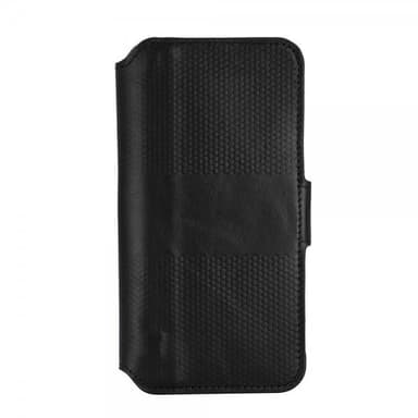 Krusell iPhone 14 Pro Kotelo Leather PhoneWallet Musta