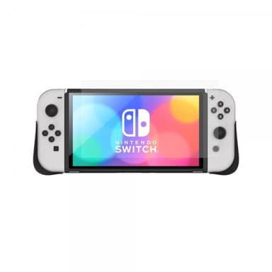 Gear4 Nintendo Switch OLED Kuori Näytönsuoja Kita Grip 360 Clear