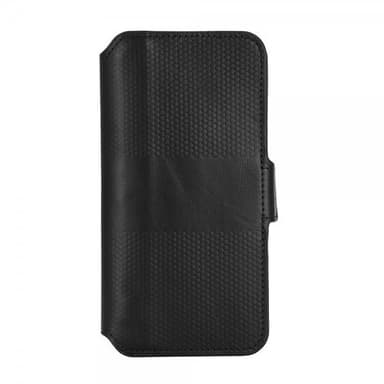 Krusell iPhone 14 Plus Kotelo Leather PhoneWallet Musta