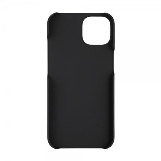 Krusell iPhone 14 Plus Kuori Leather CardCover Musta