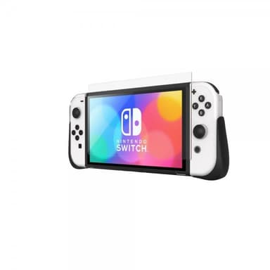 Gear4 Nintendo Switch OLED Kuori Näytönsuoja Kita Grip 360 Clear