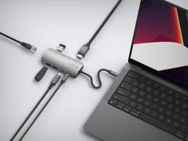 LinQ 8in1 8K Pro USB-C hubi