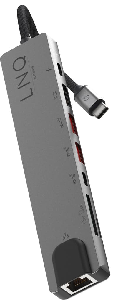 LinQ 8in1 Pro USB-C hubi