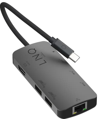 LinQ 8in1 8K Pro USB-C hubi