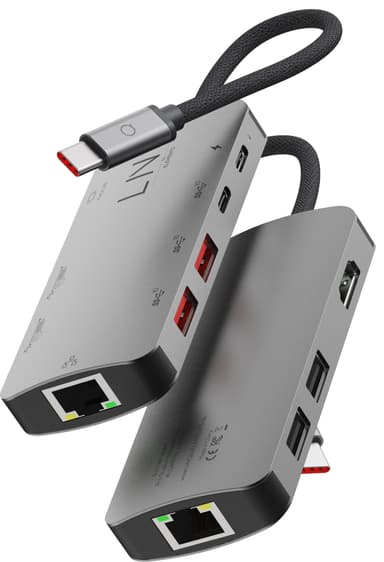 LinQ 8in1 8K Pro USB-C hubi