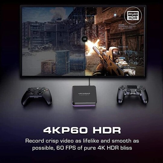 ezcap GameDock Ultra 4Kp60 HDR HDMI -videokaappauskortti