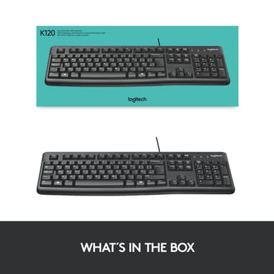 Logitech K120 näppäimistö