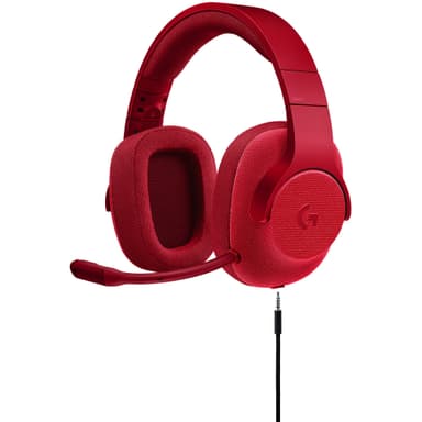 Logitech G433 Gaming Headset (punainen)