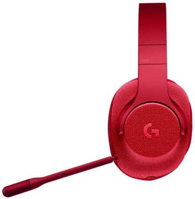 Logitech G433 Gaming Headset (punainen)
