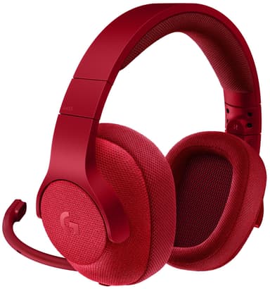 Logitech G433 Gaming Headset (punainen)