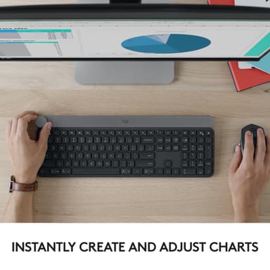 Logitech Craft näppäimistö syöttönupilla