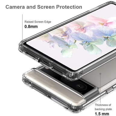 Google Pixel 7 Pehmeä TPU-puhelinkotelo Parannettu neljän kulman putoamista estävä