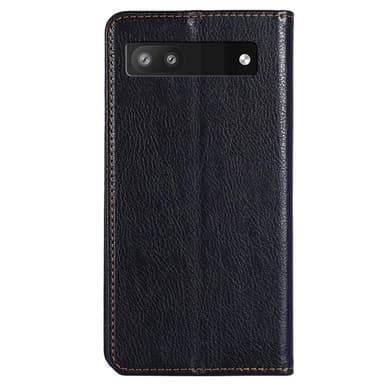 Google Pixel 6a Teline Puhelinkotelo Täysi Suojaus Lompakon Suojus - Musta