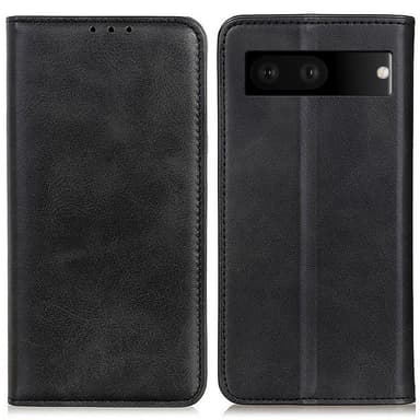 Google Pixel 7 Teline Puhelinkotelo Täysi Suojaus Lompakon Suojus - Musta