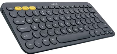 Logitech K380 Bluetooth langaton näppäimistö (harmaa)