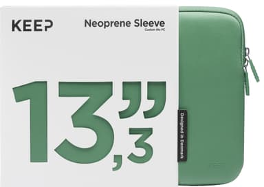 KEEP 13,3" PC neopreeninen suojatasku (Jade Green)