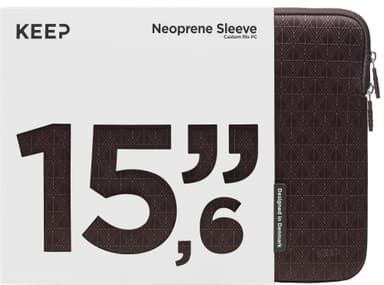 KEEP 15,6" PC neopreeninen suojatasku (Java Mid Century Brown)