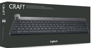 Logitech Craft näppäimistö syöttönupilla