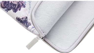 KEEP 15,6" PC neopreeninen suojatasku (Silver Summer Flower)