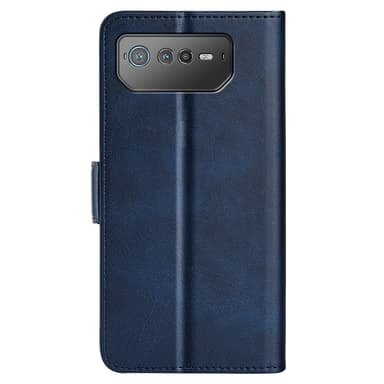 SKALO Asus ROG Phone 6/6Pro/6D/6D Ultimate 5G Premium Wallet Lompakkokotelo - Sininen