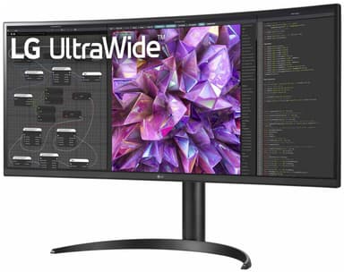 LG UltraWide LG34WQ75C 34" 21:9 QHD kaareva näyttö