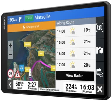 Garmin Camper 1095 GPS-navigaattori
