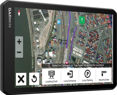 Garmin dēzl LGV710 GPS-navigaattori kuorma-autoille