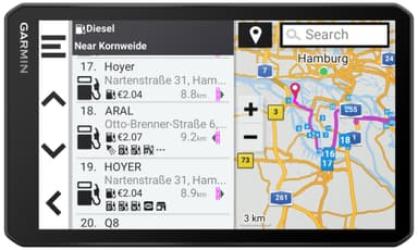 Garmin dēzl LGV710 GPS-navigaattori kuorma-autoille