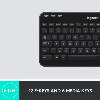Logitech K360 langaton näppäimistö