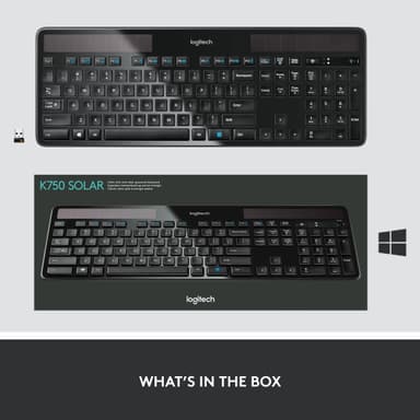 Logitech K750 langaton aurinkokennonäppäimistö