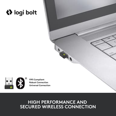 Logitech MX Keys Mini for Business, Mini, Trådlös RF + Bluetooth, Saxbrytare,