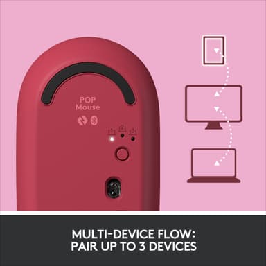 Logitech Pop hiiri (vaaleanpunainen)