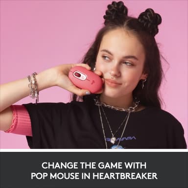 Logitech Pop hiiri (vaaleanpunainen)