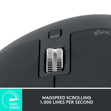 Logitech MX Master 3S langaton hiiri (grafiitti)