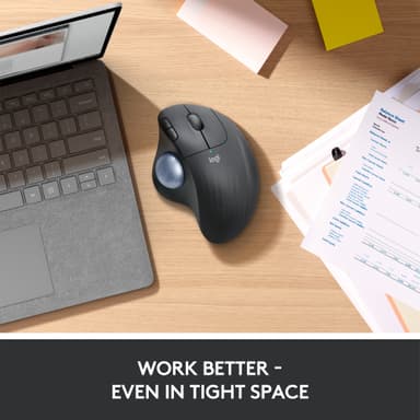 Logitech Ergo M575 hiiri (valkoinen)