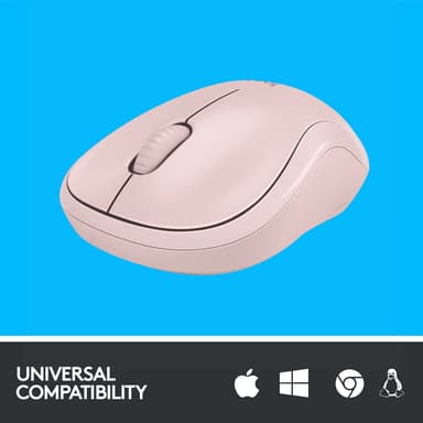 Logitech M220 Silent langaton hiiri (ruusu)