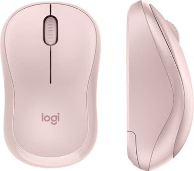 Logitech M220 Silent langaton hiiri (ruusu)