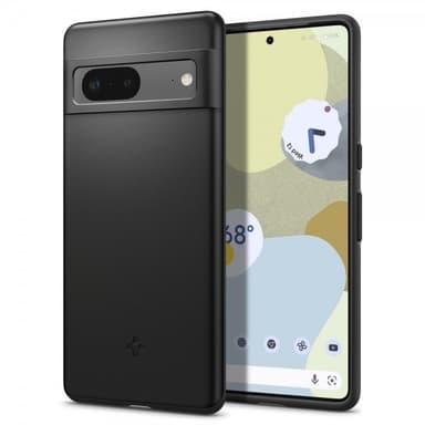 Spigen Google Pixel 7 Kuori Thin Fit Musta