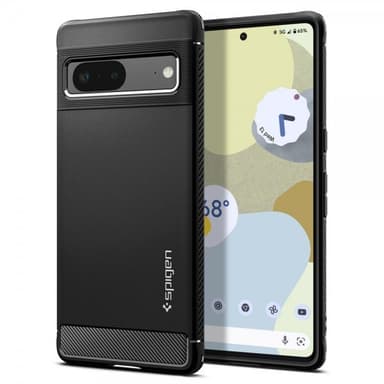 Spigen Google Pixel 7 Kuori Rugged Armor Matte Black