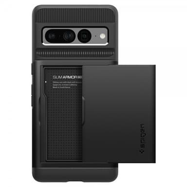 Spigen Google Pixel 7 Pro Kuori Slim Armor CS Musta