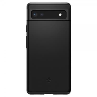 Spigen Google Pixel 6a Kuori Thin Fit Musta