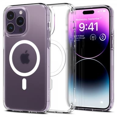 Spigen iPhone 14 Pro Kuori Ultra Hybrid MagFit Frost Clear